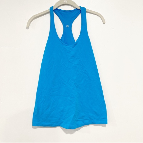 Lululemon Blue Racerback Tank - Picture 1 of 3